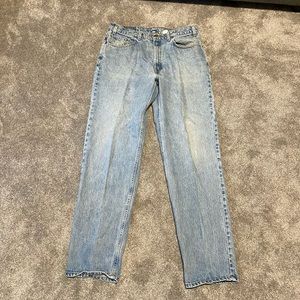 Vintage Levi’s 550 Relaxed Fit Blue Denim Jeans Size 38x36